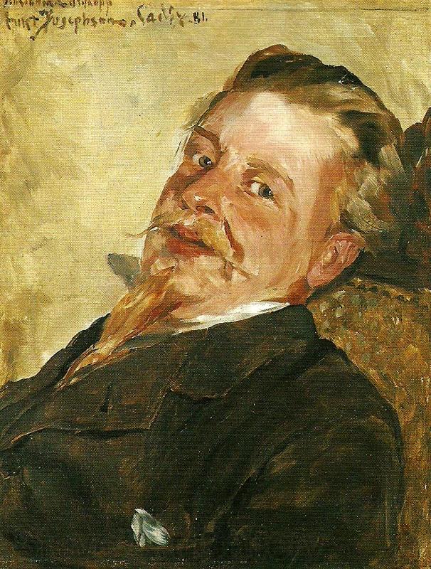 Ernst Josephson portratt av hugo nykopp Spain oil painting art
